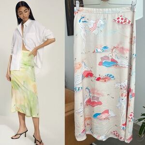 Aritzia Wilfred Midi Skirt